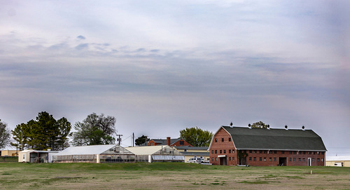 A front view of Stillwater Agronomy Research Station.